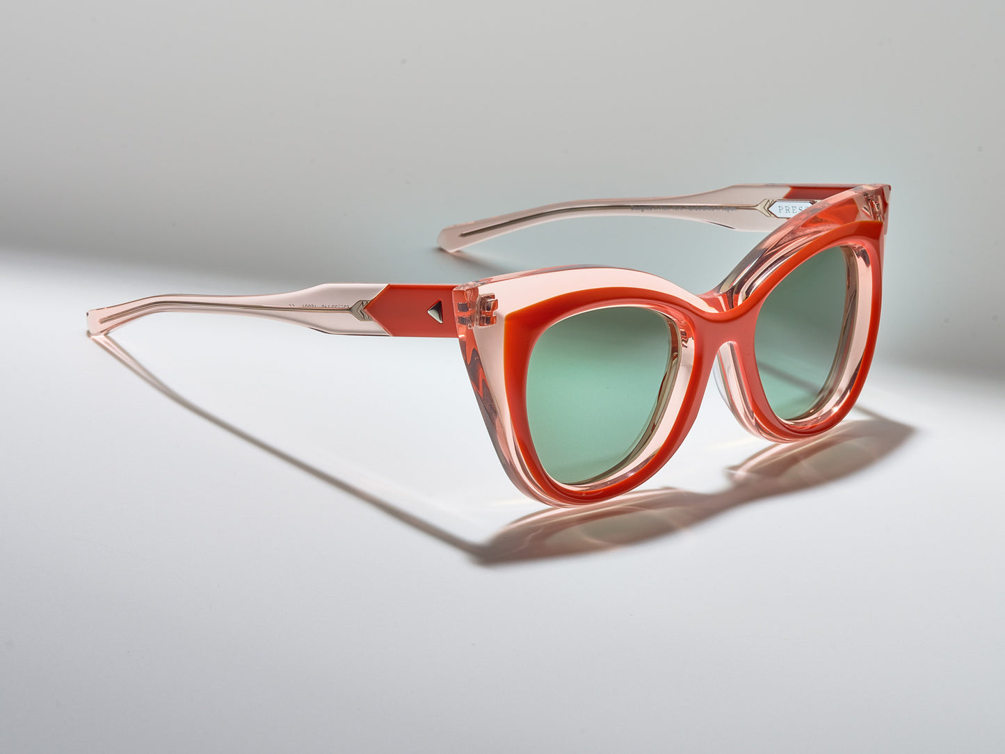 Super Bass Orange / Melon Crystal / Silver - LE006 #color_juicy-le006