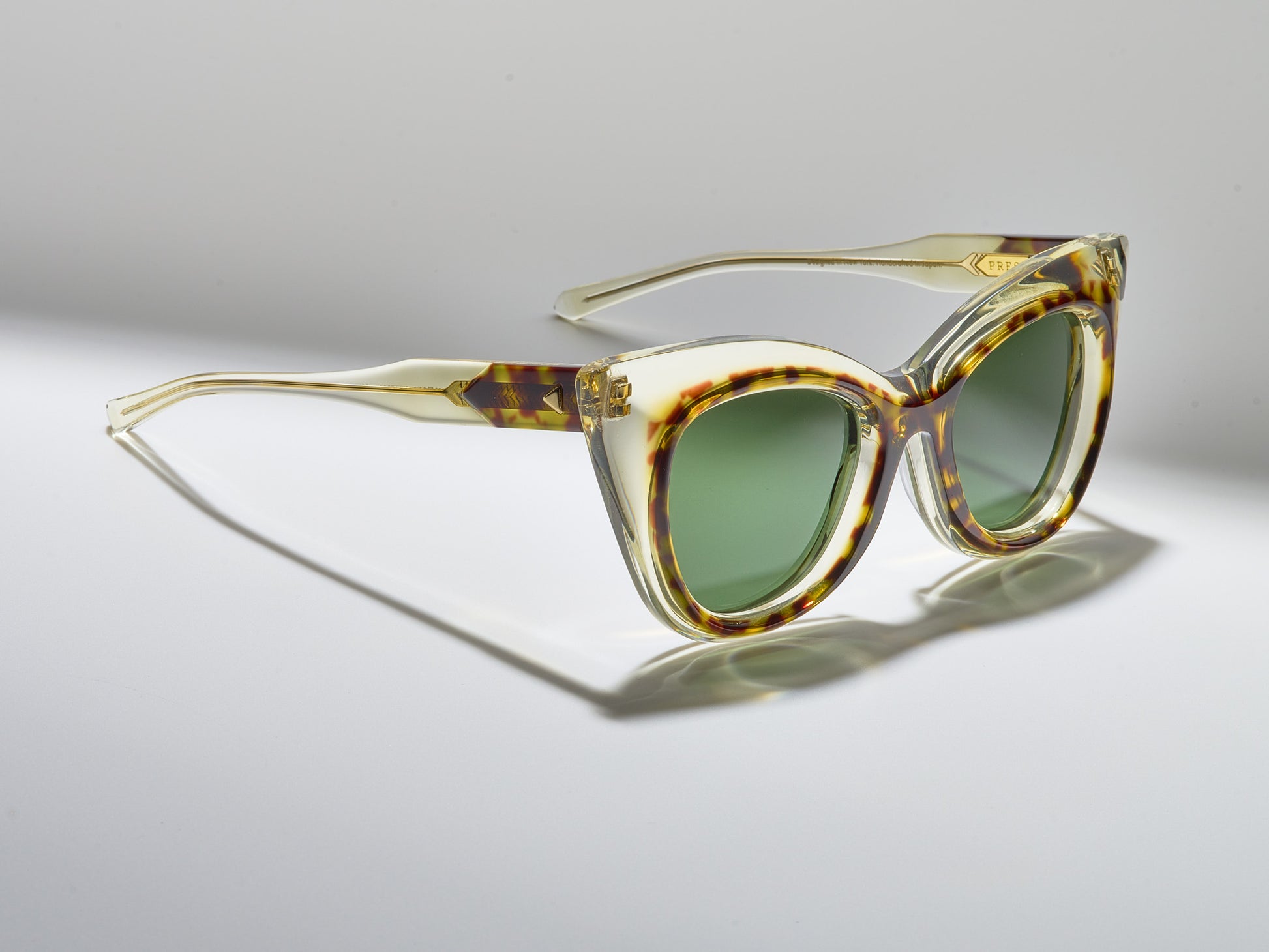 Super Bass Tokyo Tortoise / Vintage Crystal / Gold - LE003 #color_champagne-poetry-le003