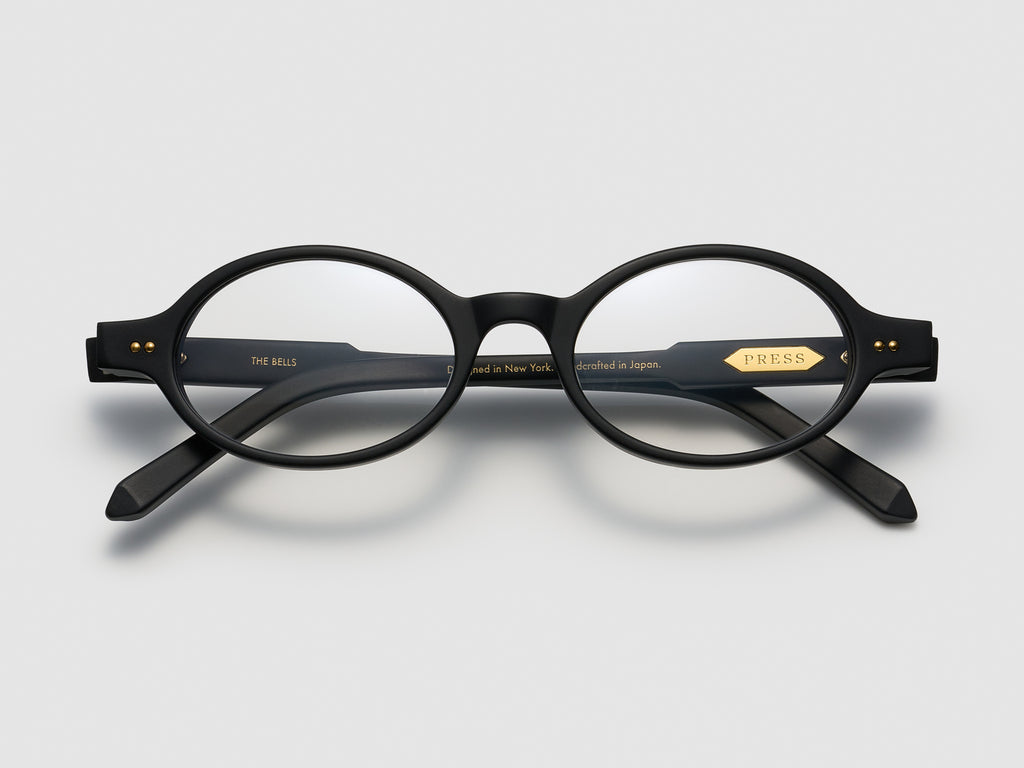 The Bells Optical Matte Black / Gold - TI001 #color_matte-black-gold-ti001