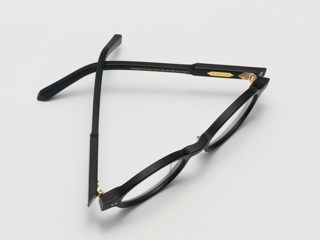 The Bells Optical Matte Black / Gold - TI001 #color_matte-black-gold-ti001