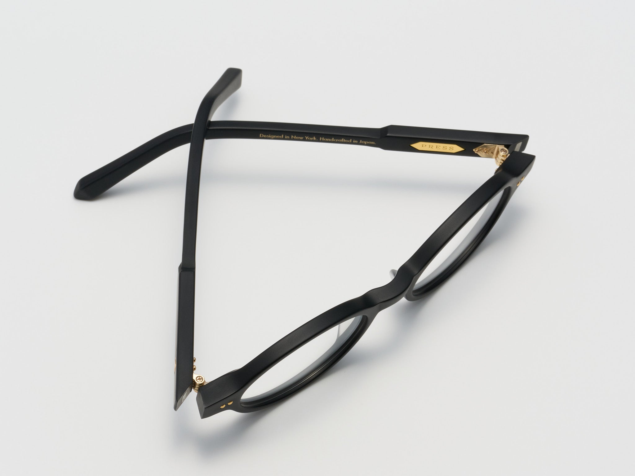 The Bells Optical Matte Black / Gold - TI001 #color_matte-black-gold-ti001