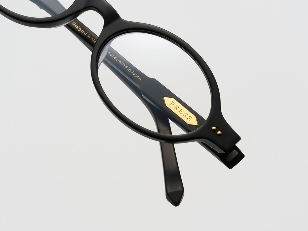 The Bells Optical Matte Black / Gold - TI001 #color_matte-black-gold-ti001