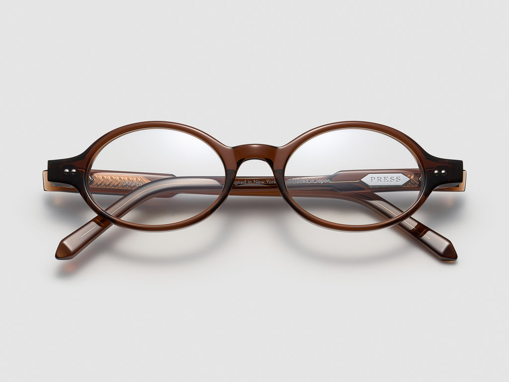 The Bells Optical Cognac / Silver - TI005 #color_cognac-silver-ti005