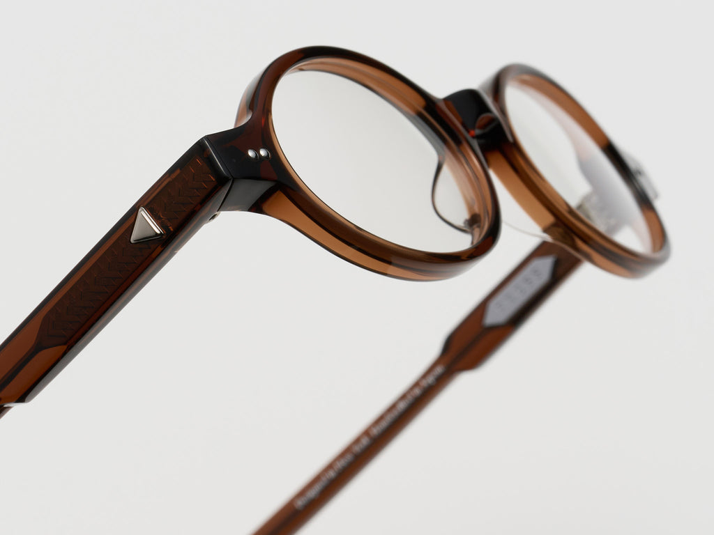 The Bells Optical Cognac / Silver - TI005 #color_cognac-silver-ti005