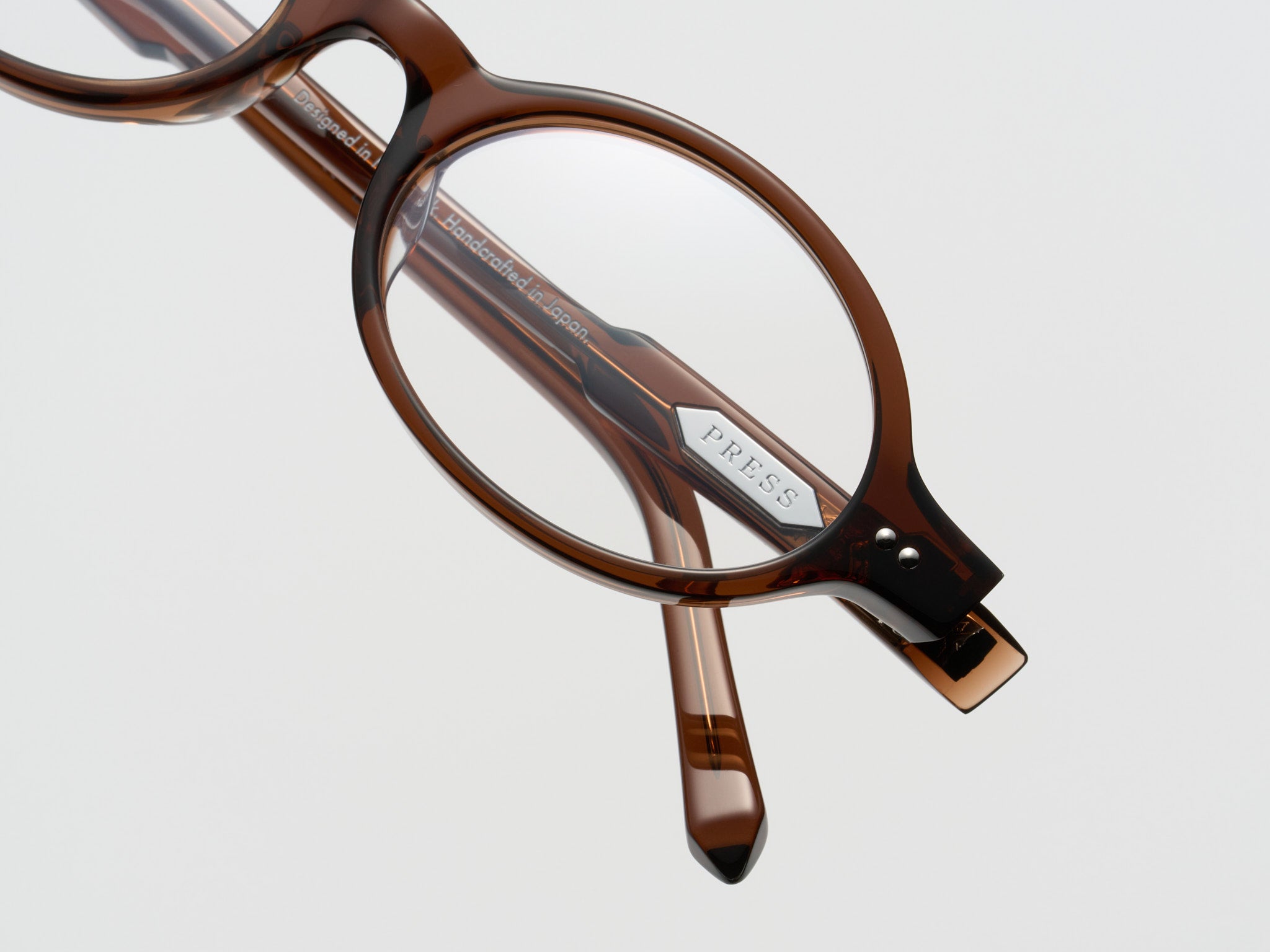 The Bells Optical Cognac / Silver - TI005 #color_cognac-silver-ti005