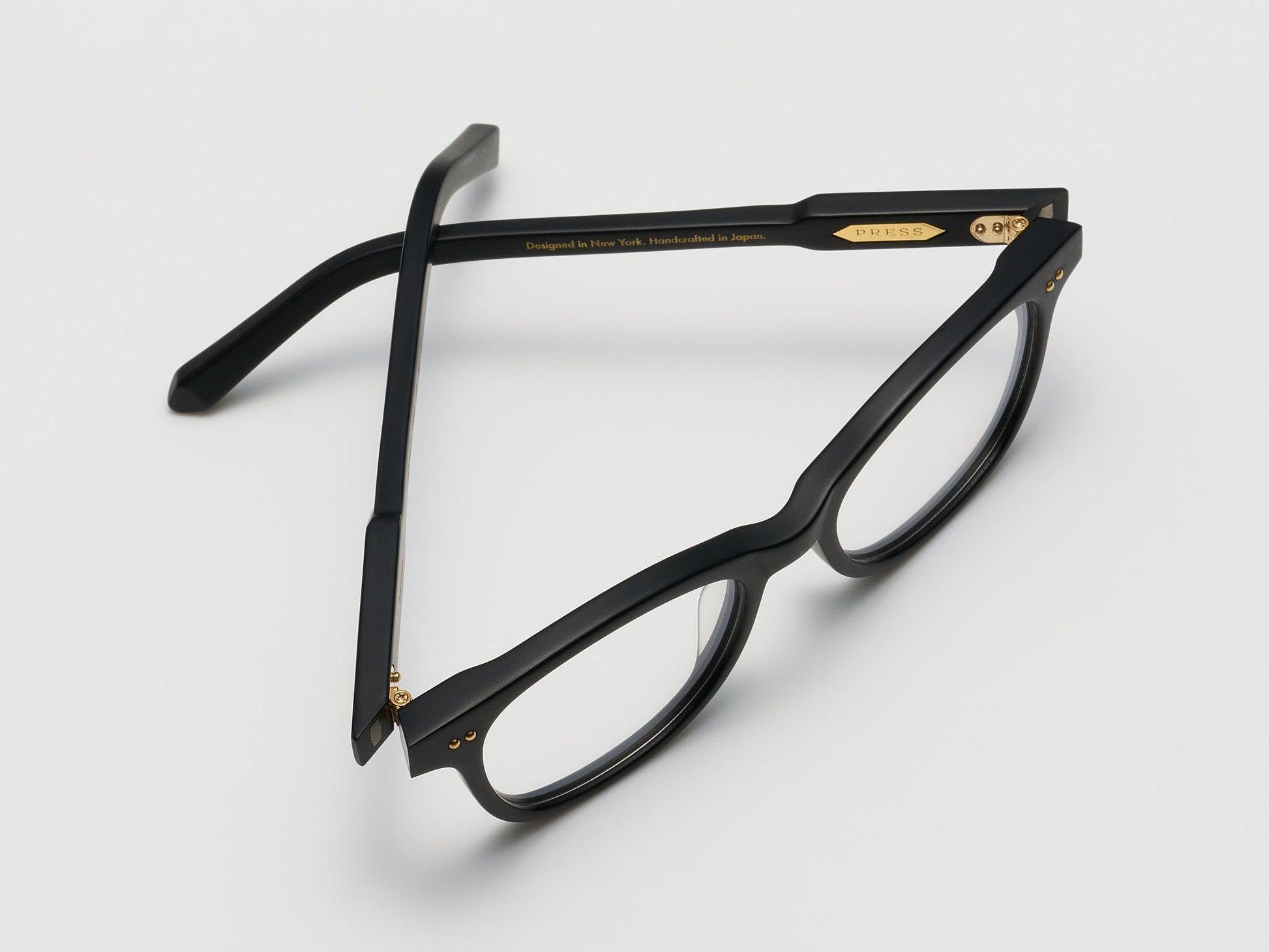 The Bribe Optical Matte Black / Gold - TI001 #color_matte-black-gold-ti001