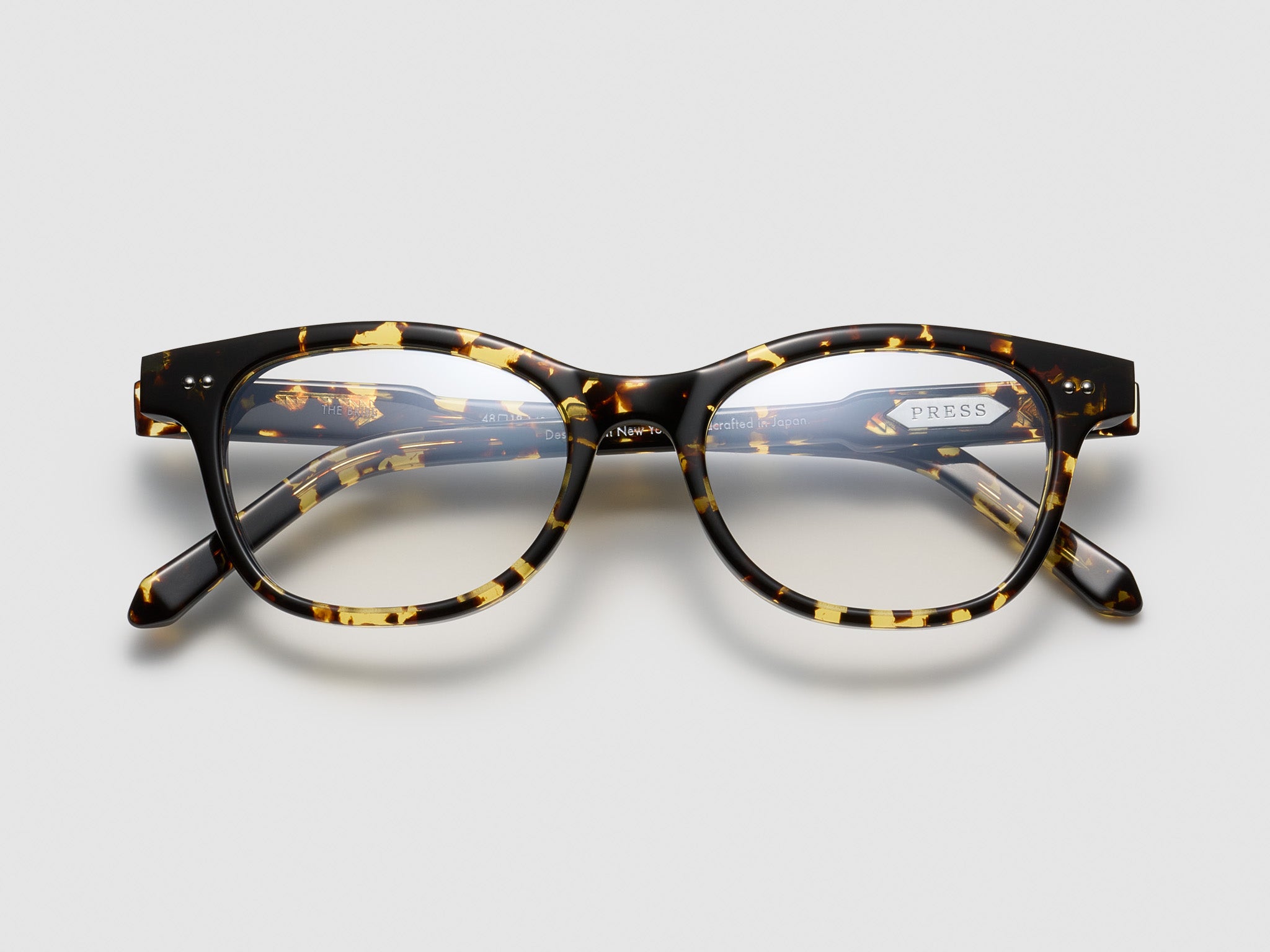 The Bribe Optical Tokyo Tortoise / Silver - TI003 #color_tokyo-tortoise-silver-ti003