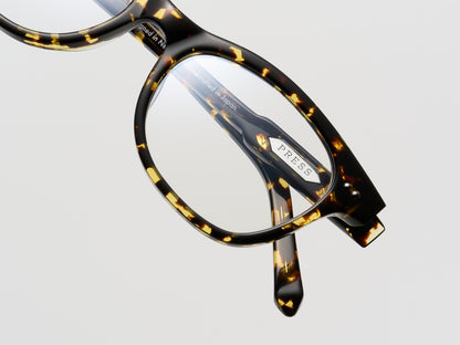 The Bribe Optical Tokyo Tortoise / Silver - TI003 #color_tokyo-tortoise-silver-ti003