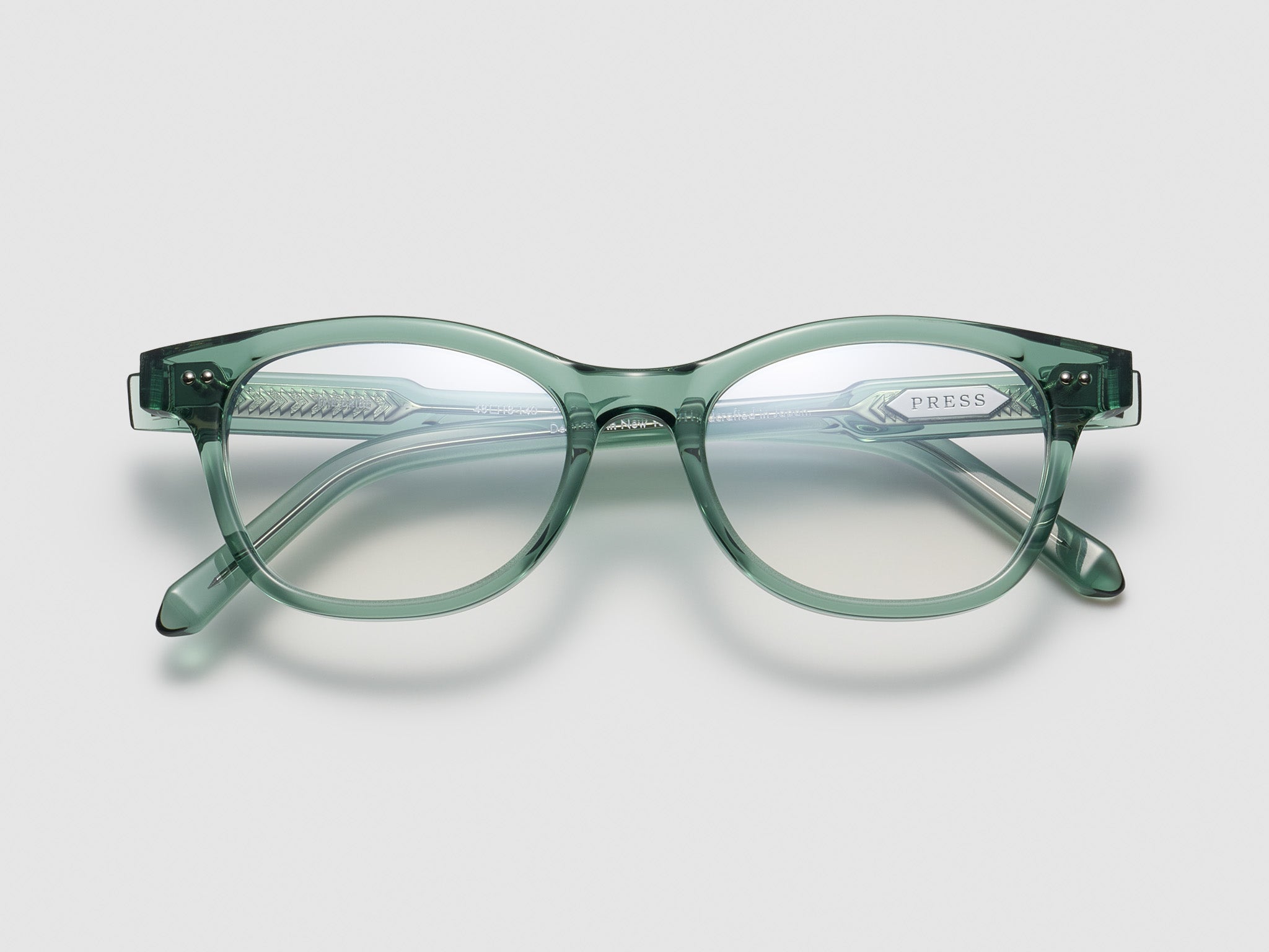The Bribe Optical Moss / Silver - TI010 #color_moss-silver-ti010