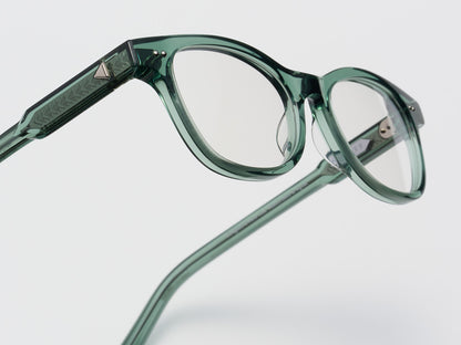 The Bribe Optical Moss / Silver - TI010 #color_moss-silver-ti010