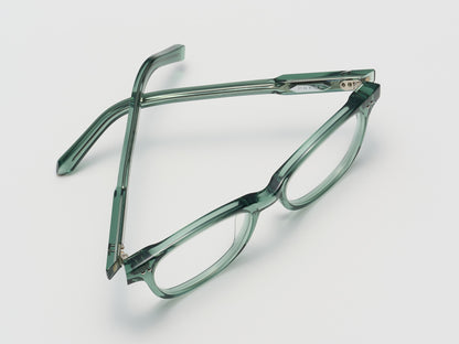 The Bribe Optical Moss / Silver - TI010 #color_moss-silver-ti010