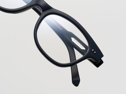The Bribe Optical Matte Navy / Silver - TI014 #color_matte-navy-silver-ti014