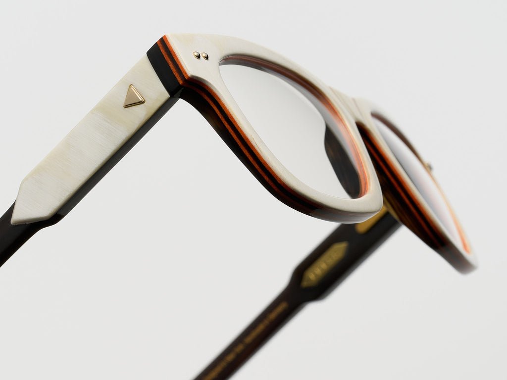 The Candy Man Horn Optical White - JP009 #color_white-jp009