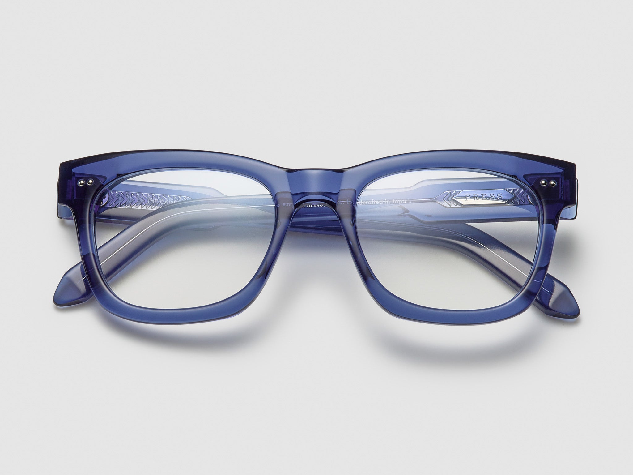 The Candy Man Optical Blue Crystal / Silver - TI002 #color_blue-crystal-silver-ti002
