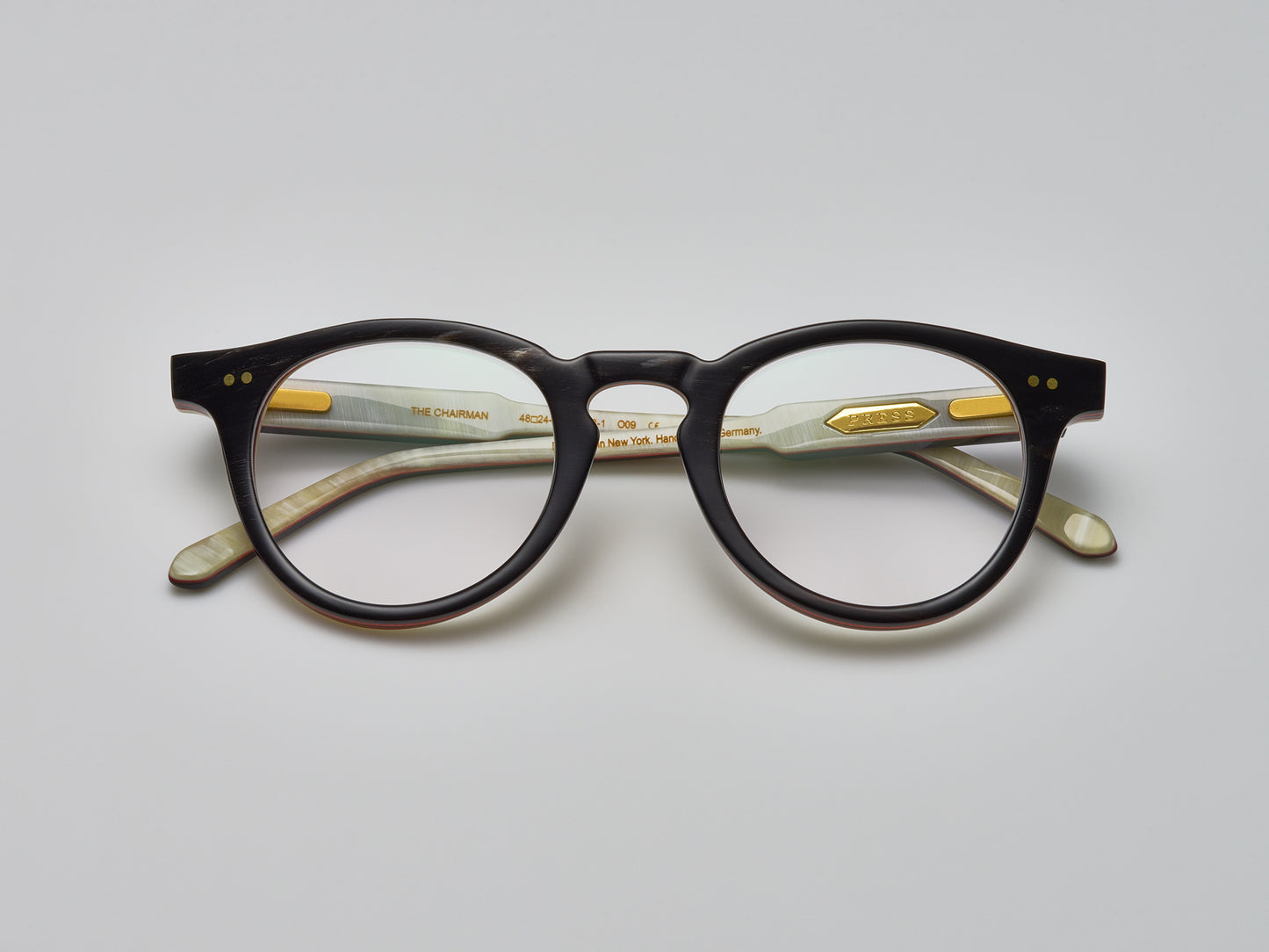 The Chairman Horn Optical Black #color_black