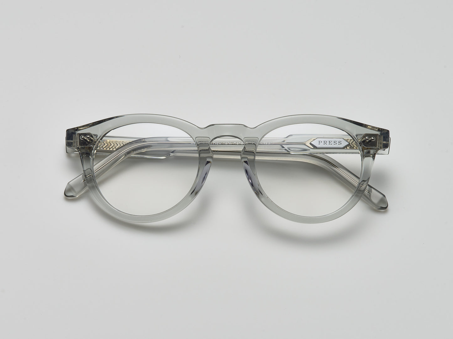 The Chairman Optical Smoke Crystal / Silver - TI009 #color_smoke-crystal-silver-ti009