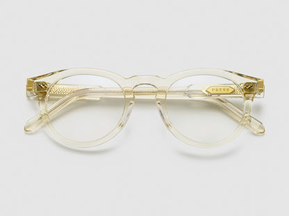 The Chairman Optical Vintage Crystal / Gold - TI008 #color_vintage-crystal-gold-ti008