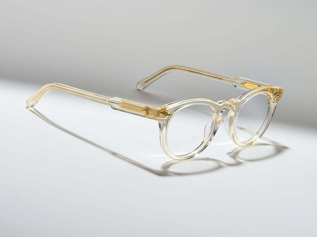 The Chairman Optical Vintage Crystal / Gold - TI008 #color_vintage-crystal-gold-ti008