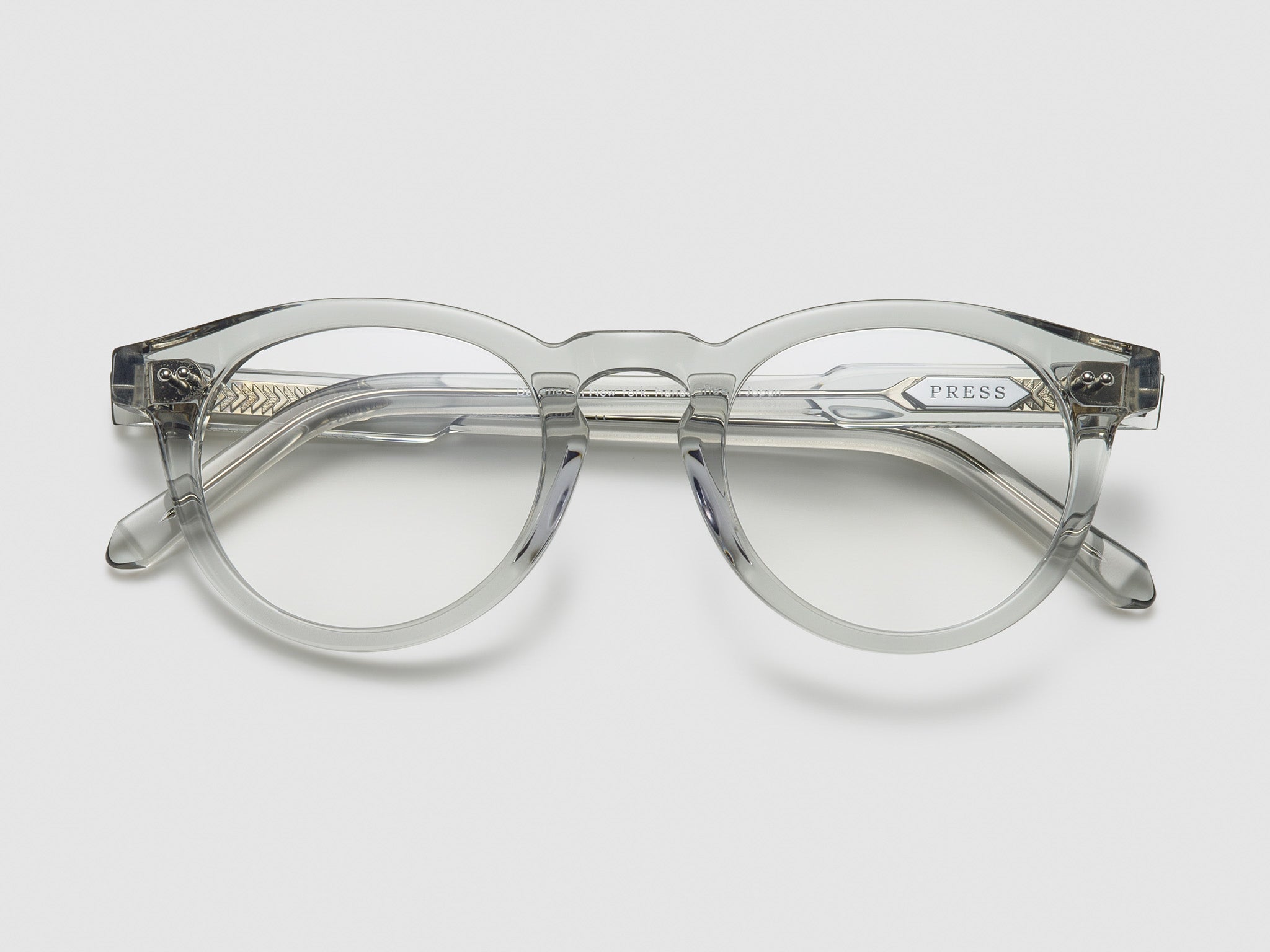 The Chairman Optical Smoke Crystal / Silver - TI009 #color_smoke-crystal-silver-ti009