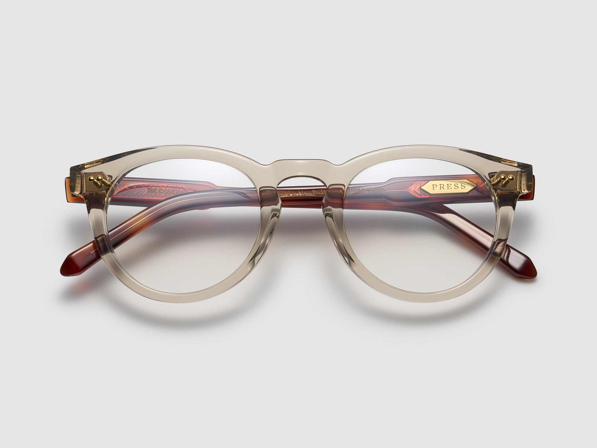 The Chairman Optical Champagne Demi / Gold - TI013 #color_champagne-demi-gold-ti013