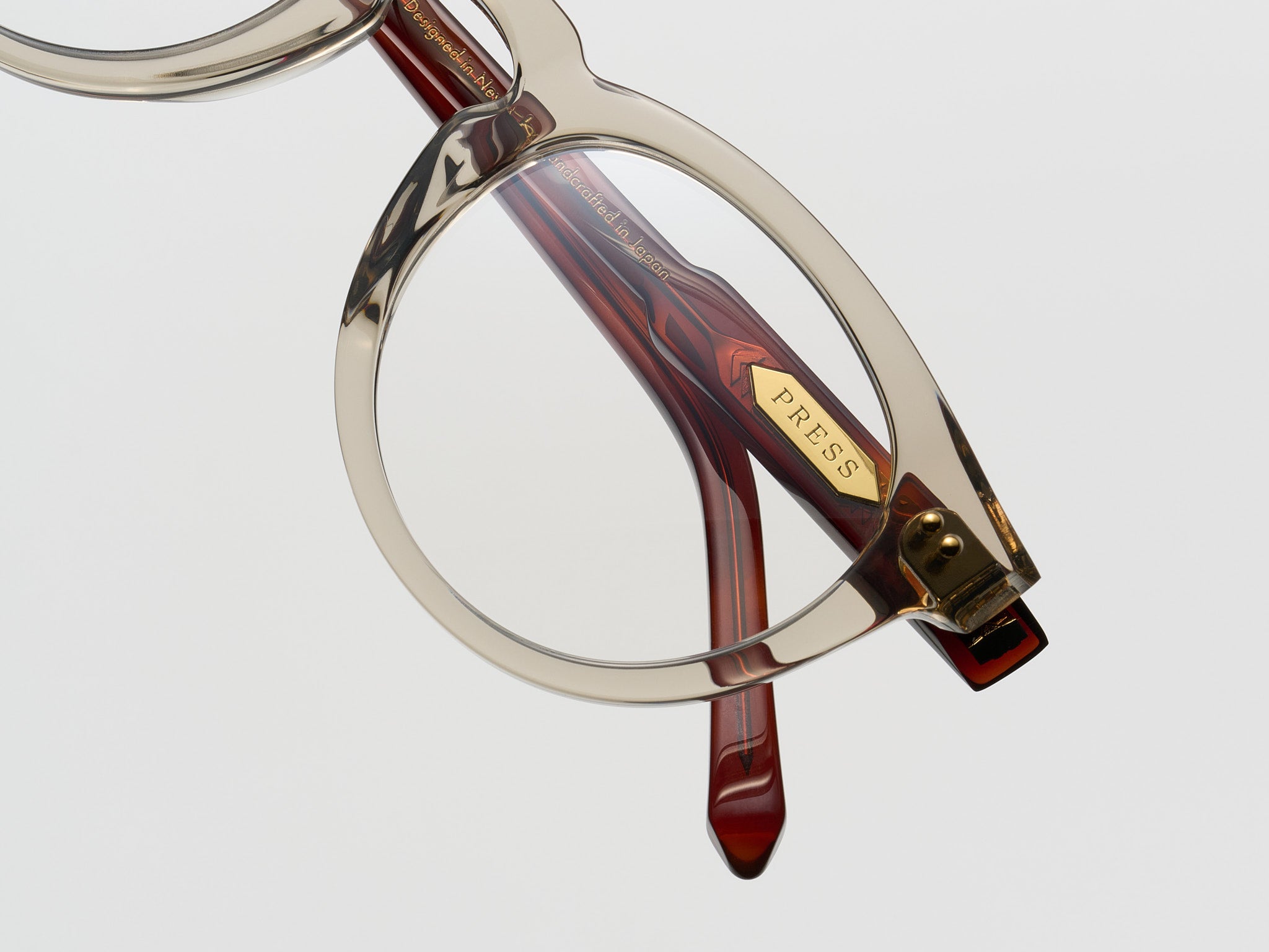 The Chairman Optical Champagne Demi / Gold - TI013 #color_champagne-demi-gold-ti013