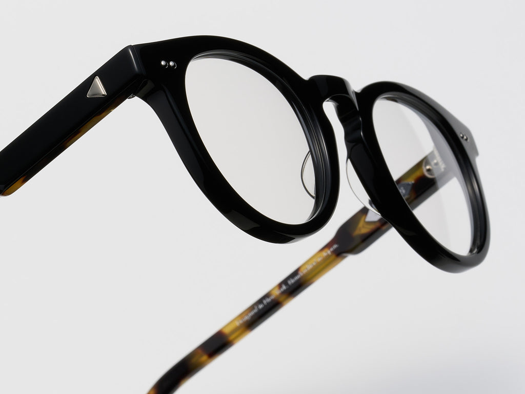 The Chairman Optical Black Tortoise / Silver - TI015 #color_black-tortoise-silver-ti015