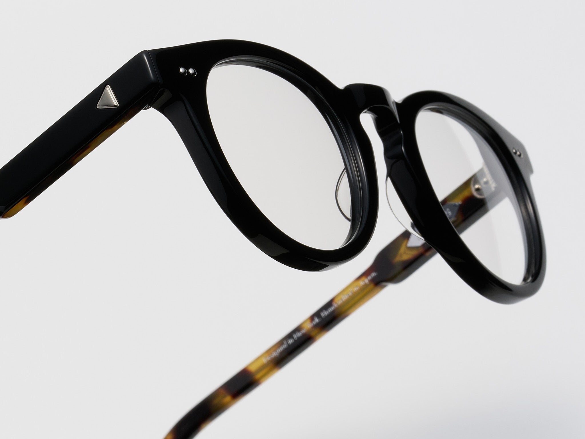 The Chairman Optical Black Tortoise / Silver - TI015 #color_black-tortoise-silver-ti015