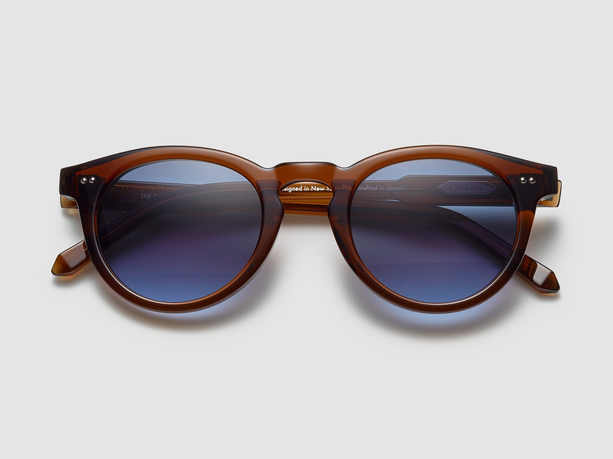 The Chairman Cognac / Silver - TI005 #color_cognac-silver-ti005