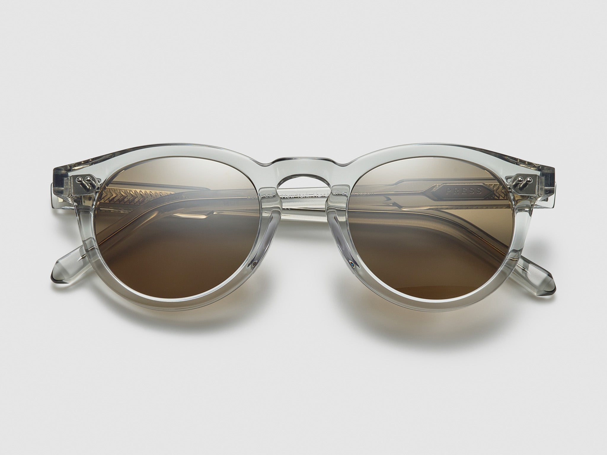 The Chairman Smoke Crystal / Silver - TI009 #color_smoke-crystal-silver-ti009