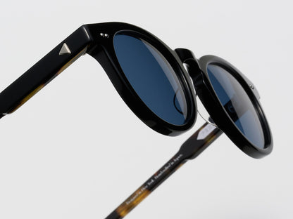 The Chairman Black Tortoise / Silver - TI015 #color_black-tortoise-silver-ti015