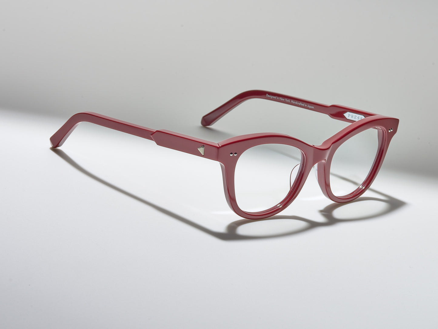 The Charade Optical Red / Silver - TI007 #color_red-silver-ti007