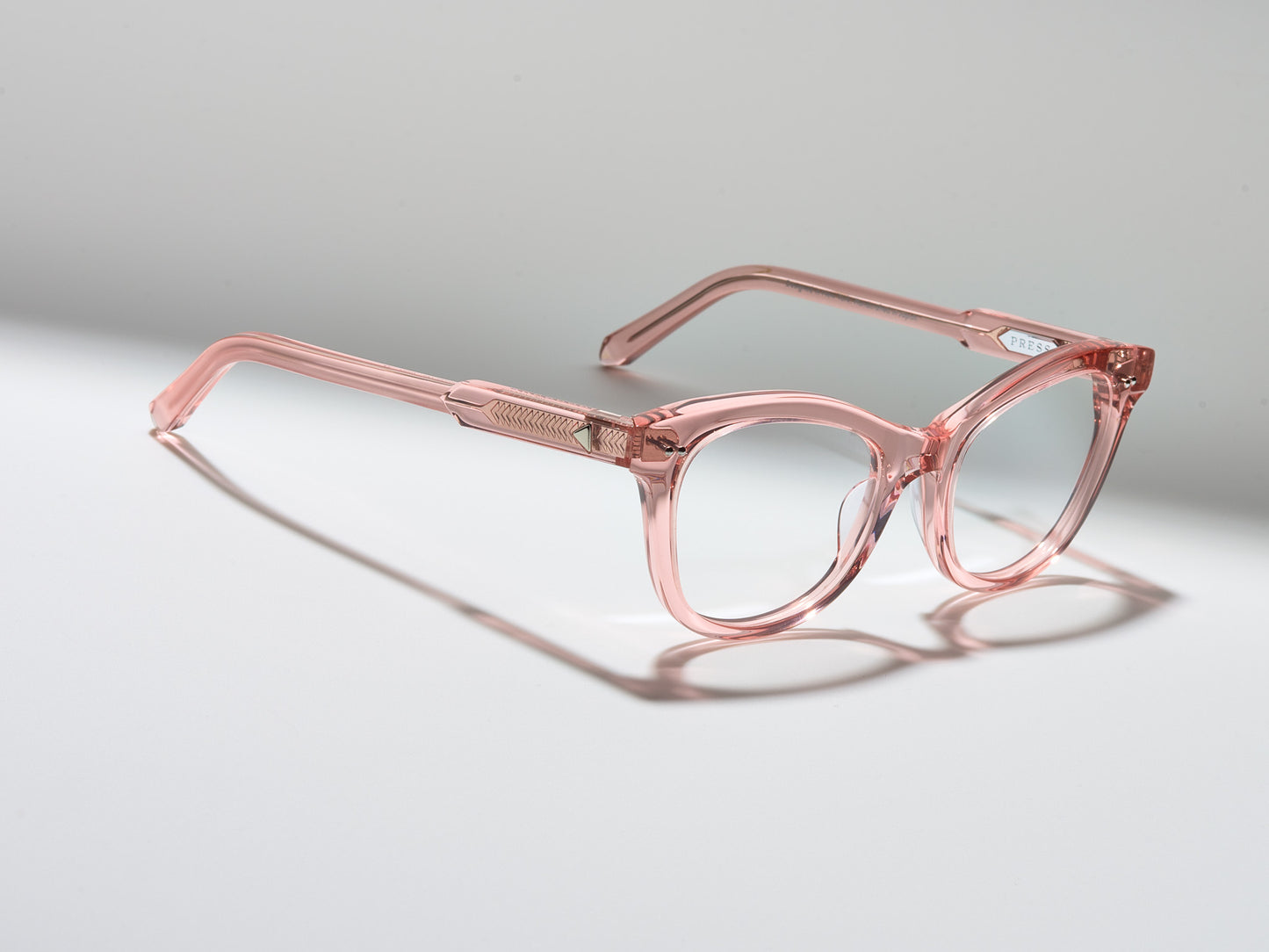 The Charade Optical Rose Crystal / Silver - TI006 #color_rose-crystal-silver-ti006