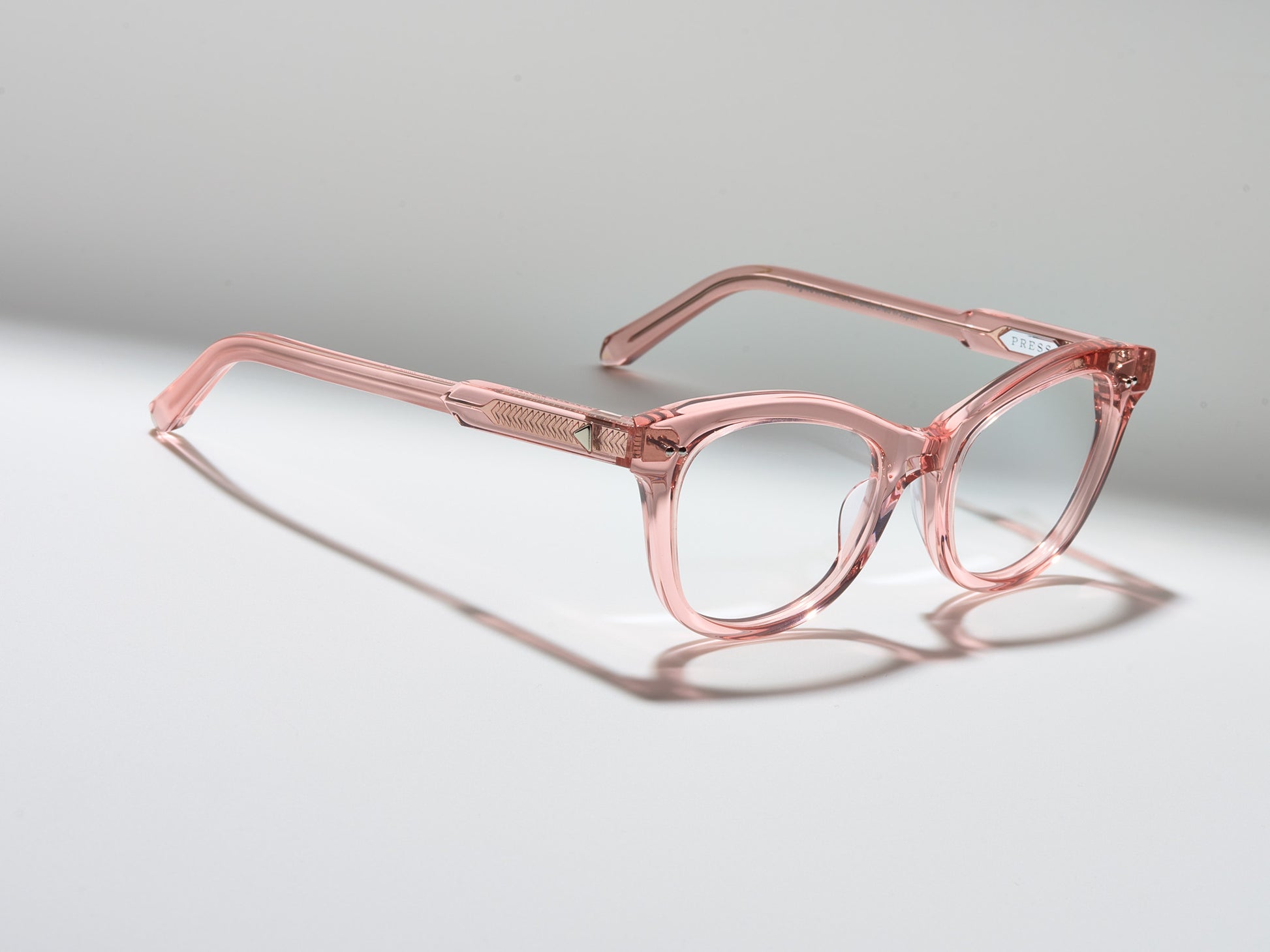 The Charade Optical Rose Crystal / Silver - TI006 #color_rose-crystal-silver-ti006