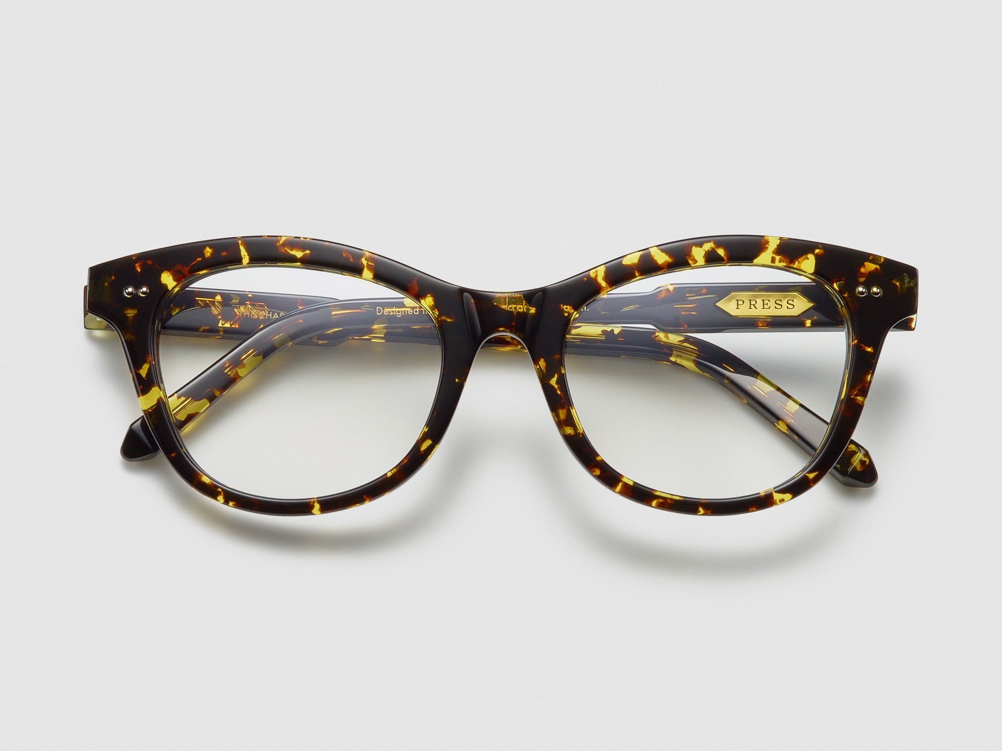 The Charade Optical Tokyo Tortoise / Gold - TI004 #color_tokyo-tortoise-gold-ti004