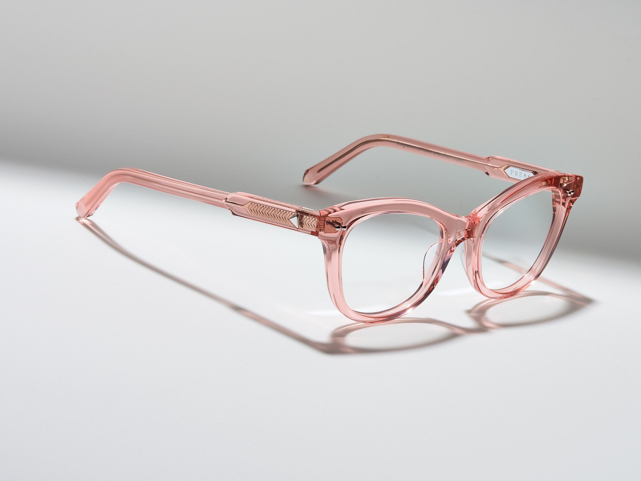 The Charade Optical Rose Crystal / Silver - TI006 #color_rose-crystal-silver-ti006