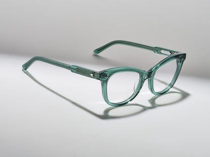 The Charade Optical Moss / Silver - TI010 #color_moss-silver-ti010