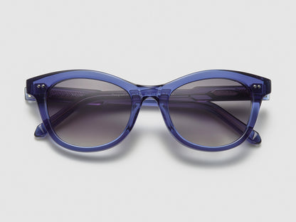 The Charade Blue Crystal / Silver - TI002 #color_blue-crystal-silver-ti002