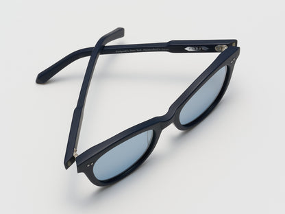 The Charade Matte Navy / Silver - TI014 #color_matte-navy-silver-ti014