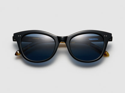 The Charade Black Tortoise / Silver - TI015 #color_black-tortoise-silver-ti015