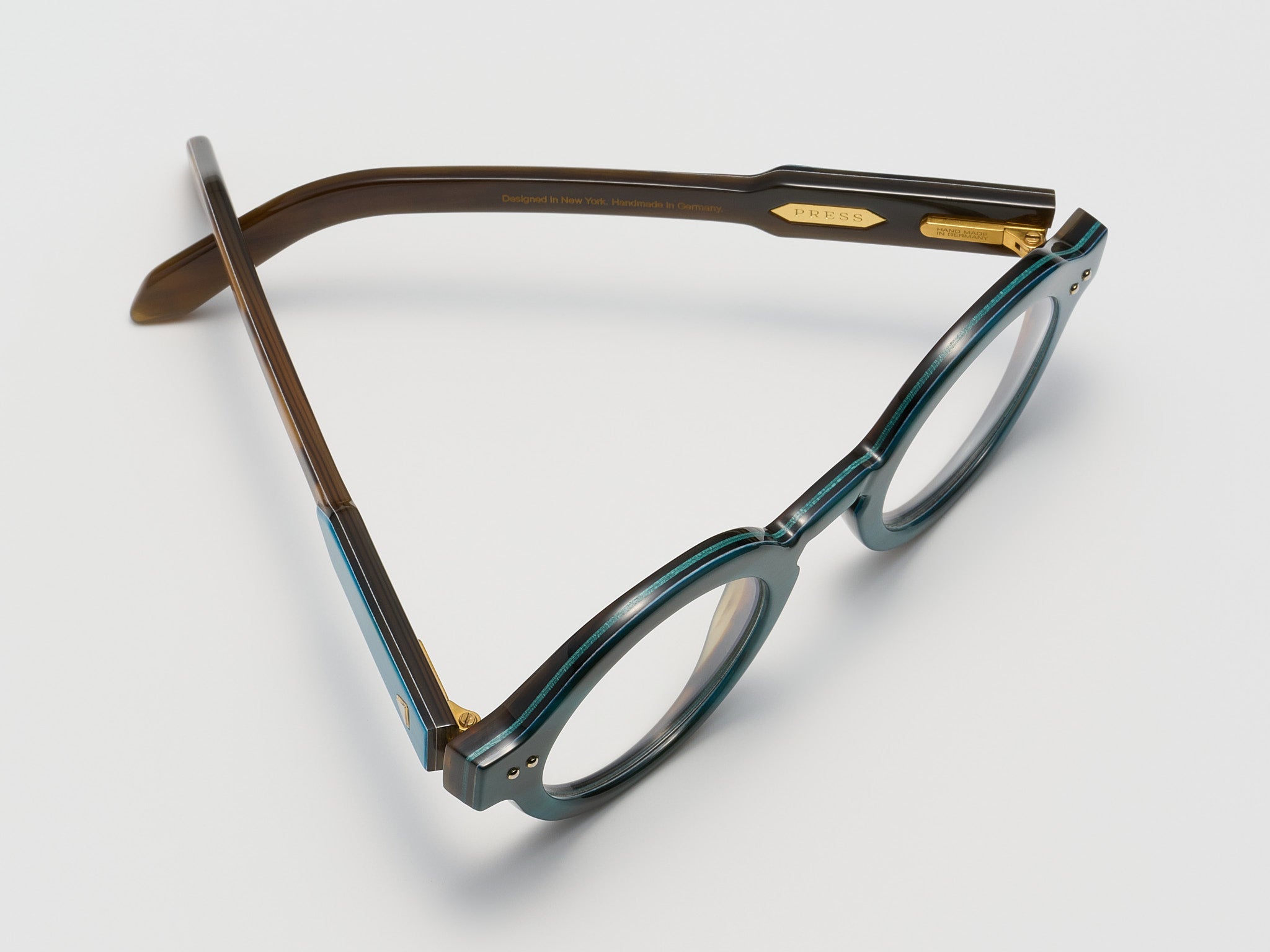 The Chic Horn Optical Teal - JP004 #color_teal-jp004