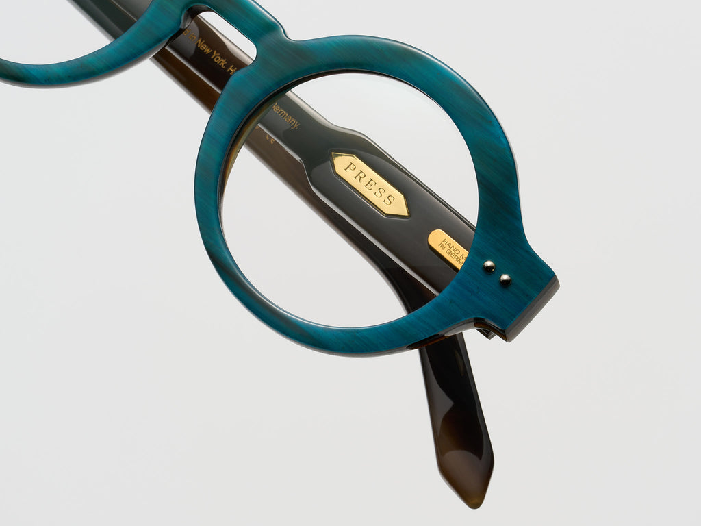The Chic Horn Optical Teal - JP004 #color_teal-jp004