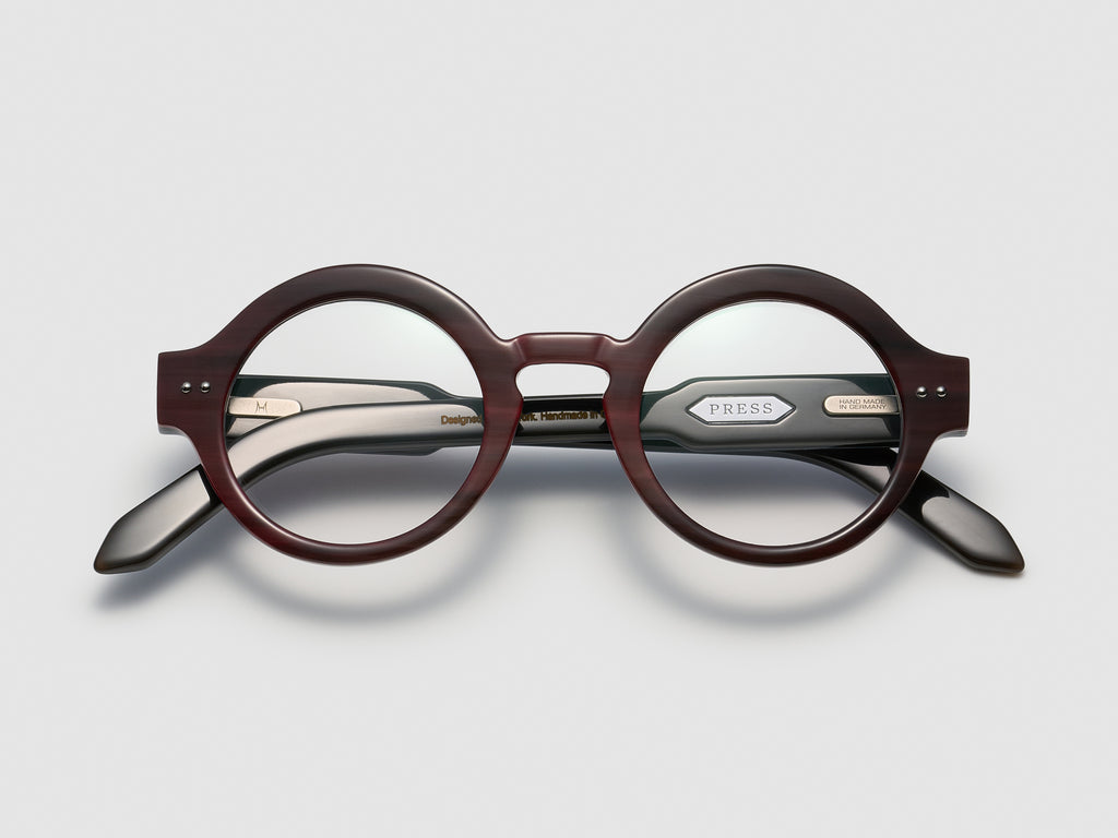 The Chic Horn Optical Burgundy - JP007 #color_burgundy-jp007