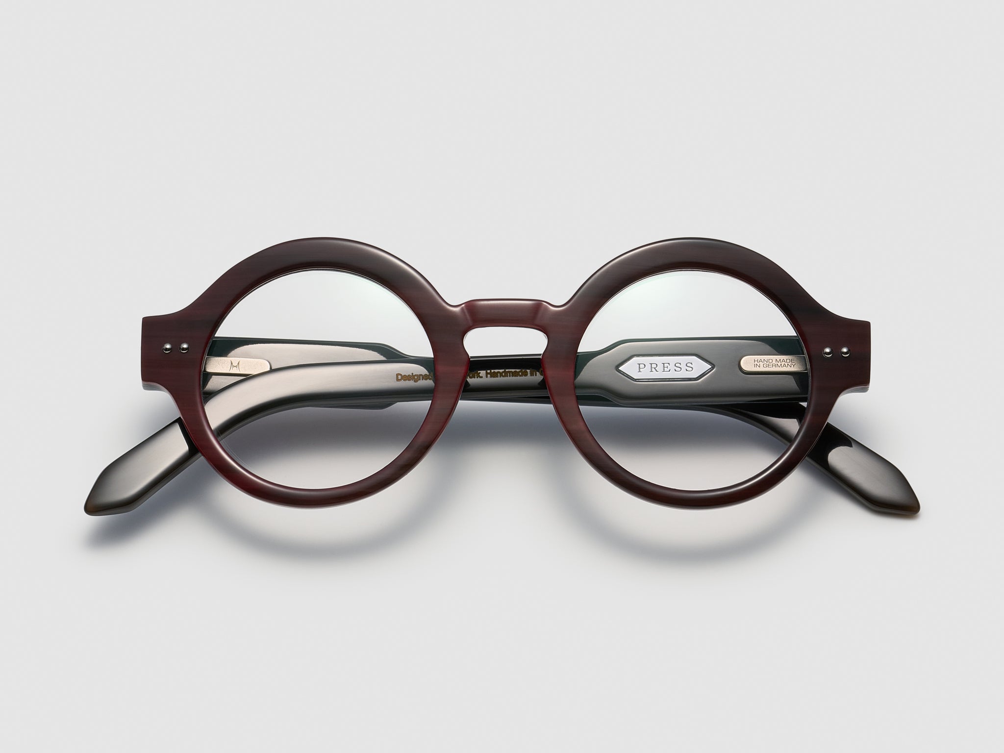The Chic Horn Optical Burgundy - JP007 #color_burgundy-jp007