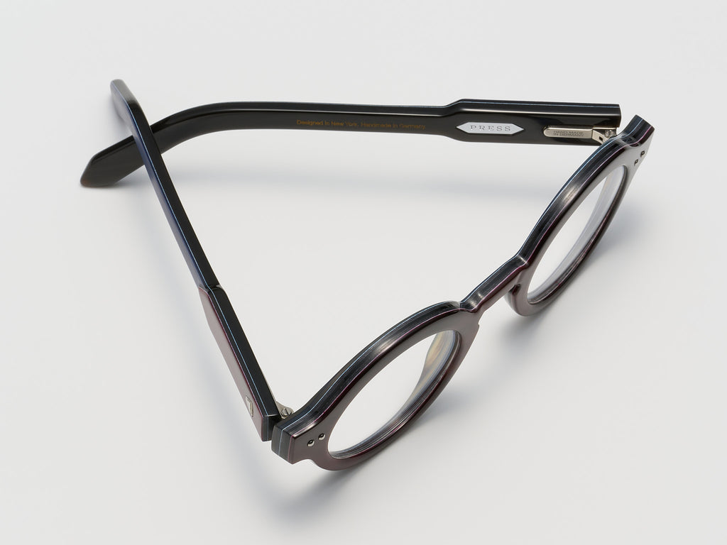 The Chic Horn Optical Burgundy - JP007 #color_burgundy-jp007
