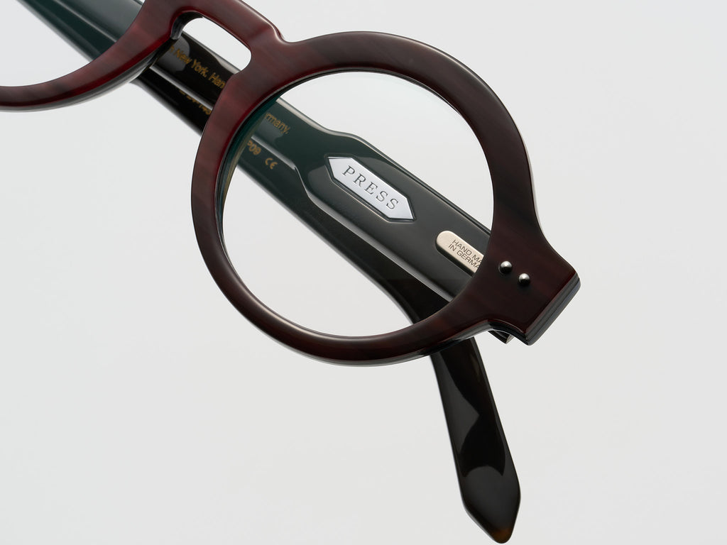 The Chic Horn Optical Burgundy - JP007 #color_burgundy-jp007