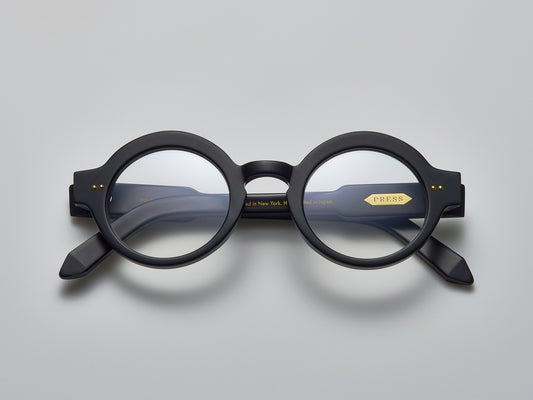 The Chic Optical Matte Black / Gold - TI001 #color_matte-black-gold-ti001