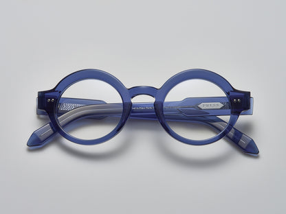 The Chic Optical Blue Crystal / Silver - TI002 