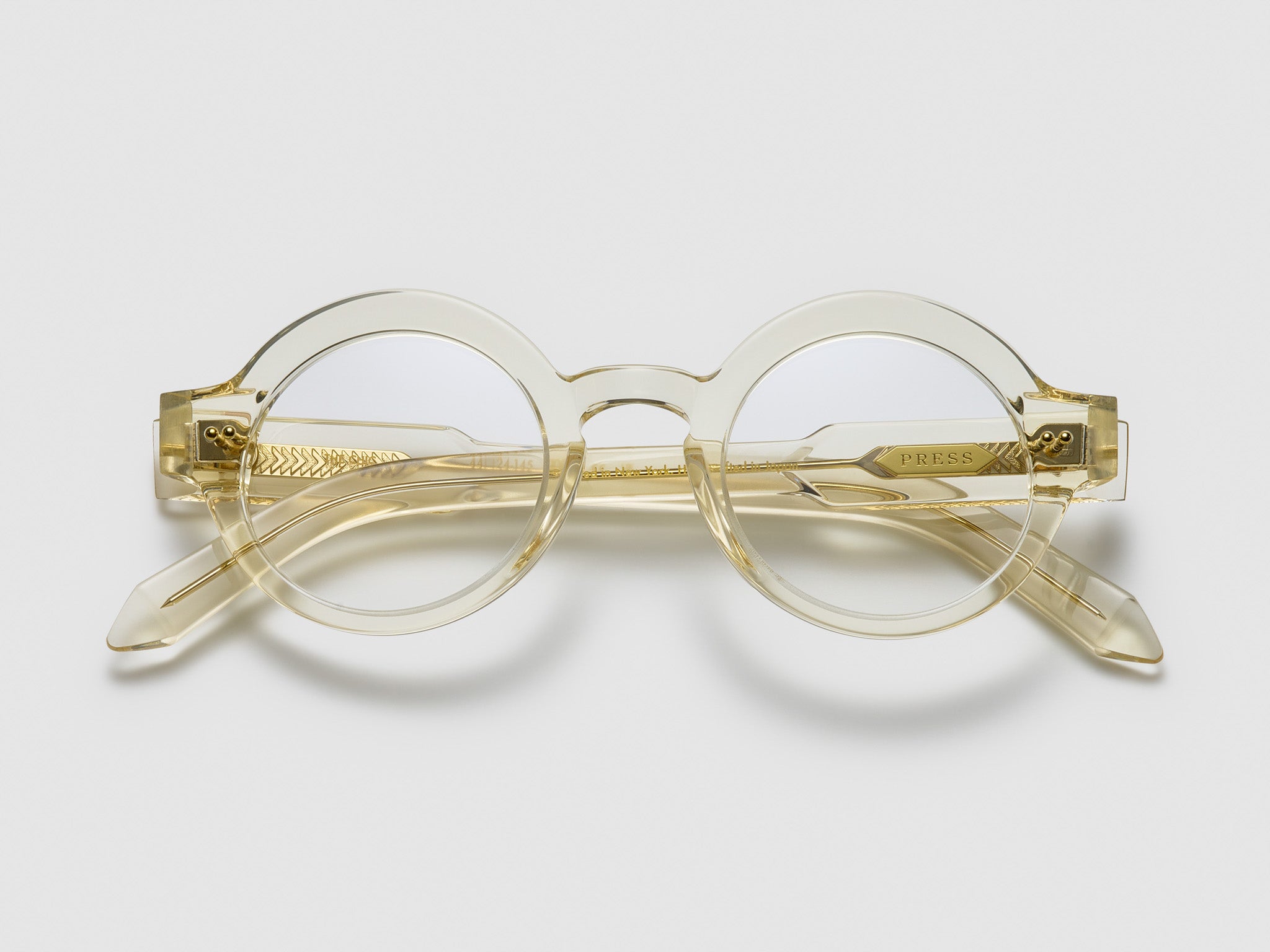The Chic Optical Vintage Crystal / Gold - TI008 #color_vintage-crystal-gold-ti008