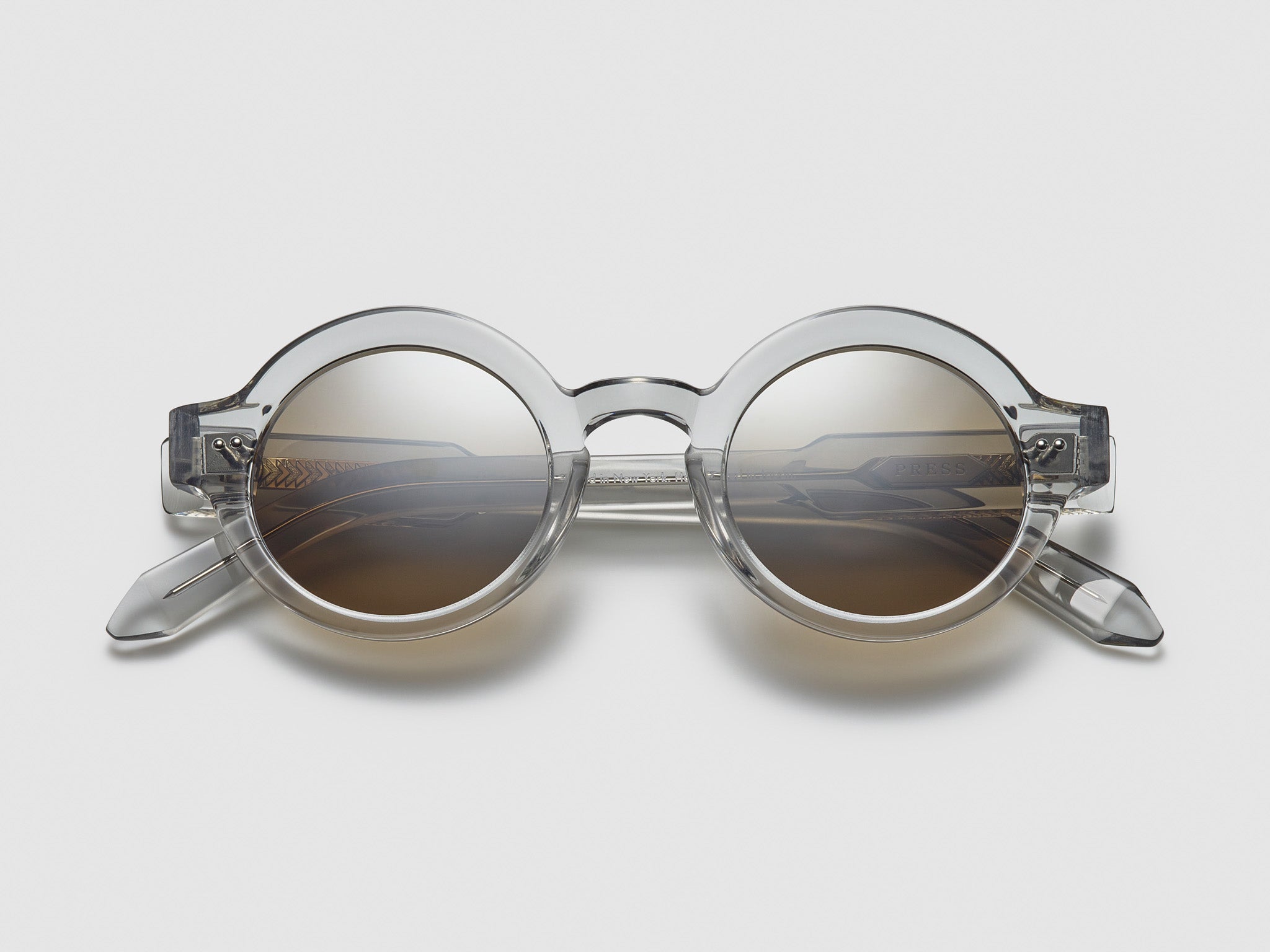 The Chic Smoke Crystal / Silver - TI009 #color_smoke-crystal-silver-ti009