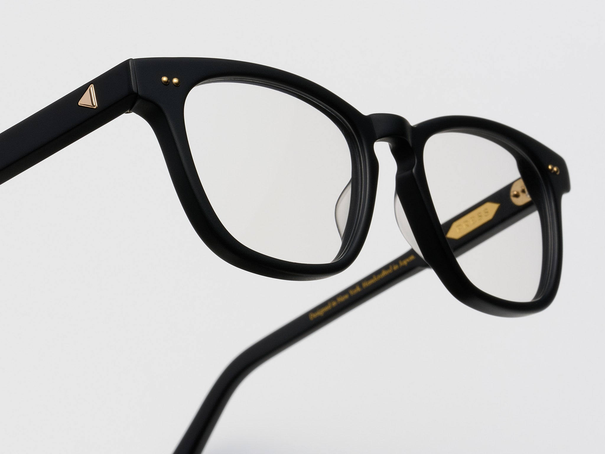 The Choice Optical Matte Black / Gold - TI001 #color_matte-black-gold-ti001